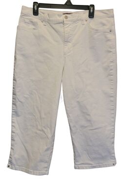 Gloria Vanderbilt - White Amanda Capri Jeans